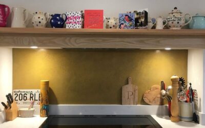 Stunning Brass Splashback Ideas