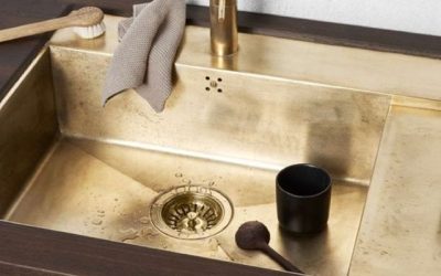 Beautiful Brass Kitchen Sinks