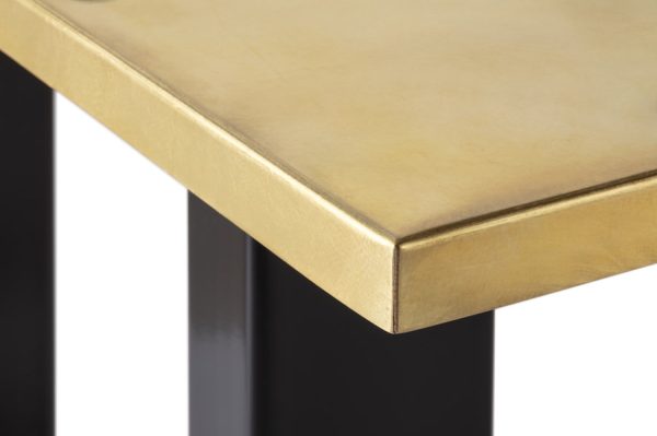 Aged Brass Coffee Table - Image 6